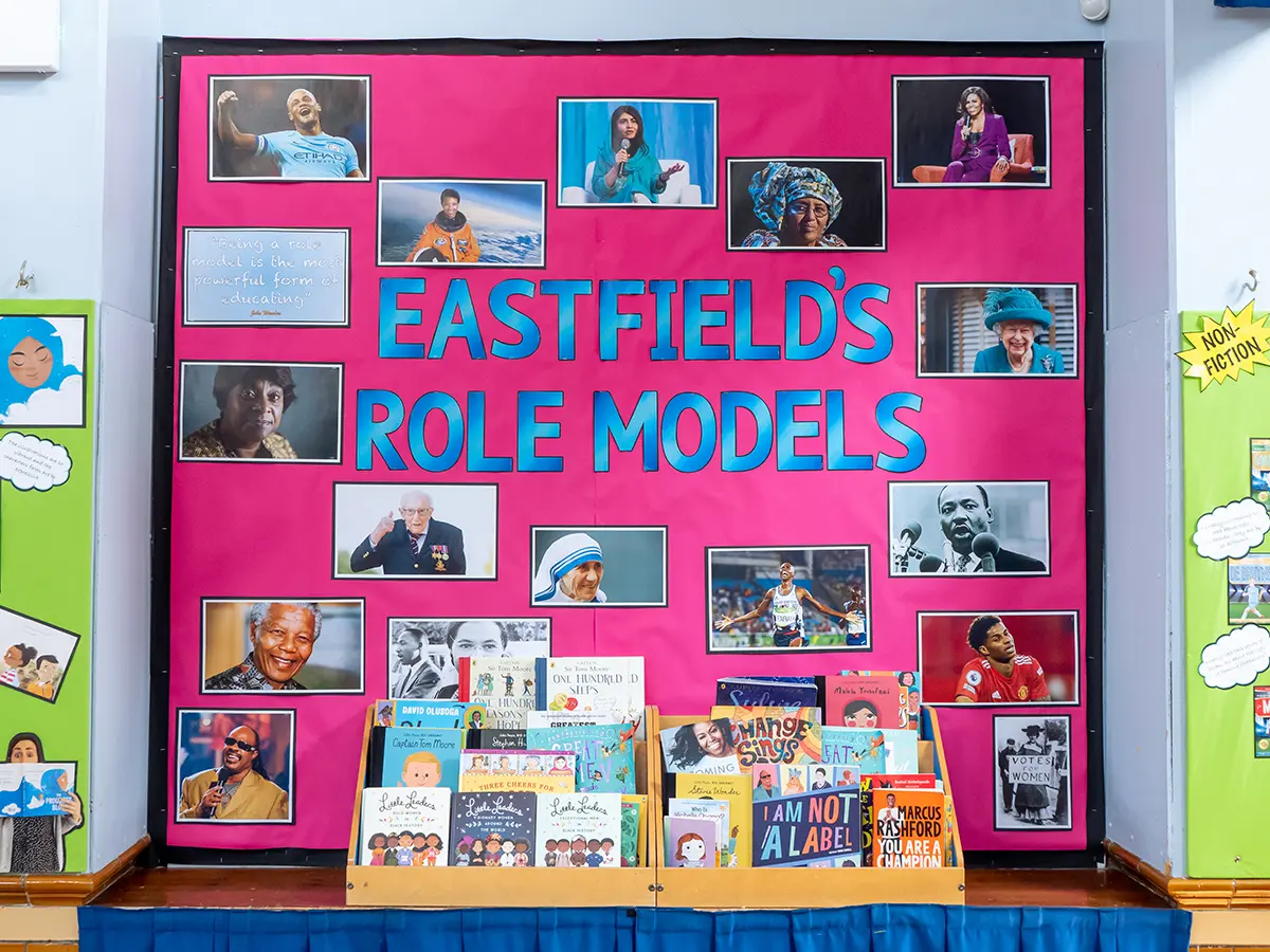 Eastfields Role Models display